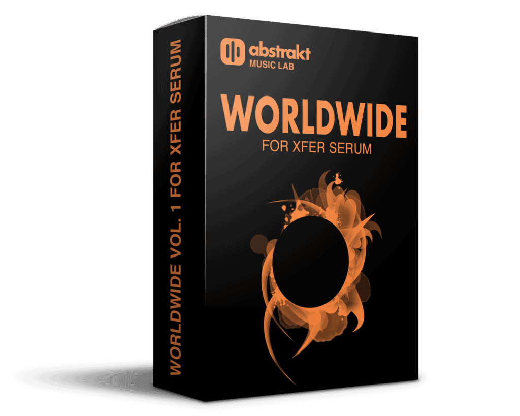Abstrakt Worldwide black 2