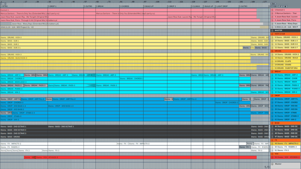 Mixing Stems