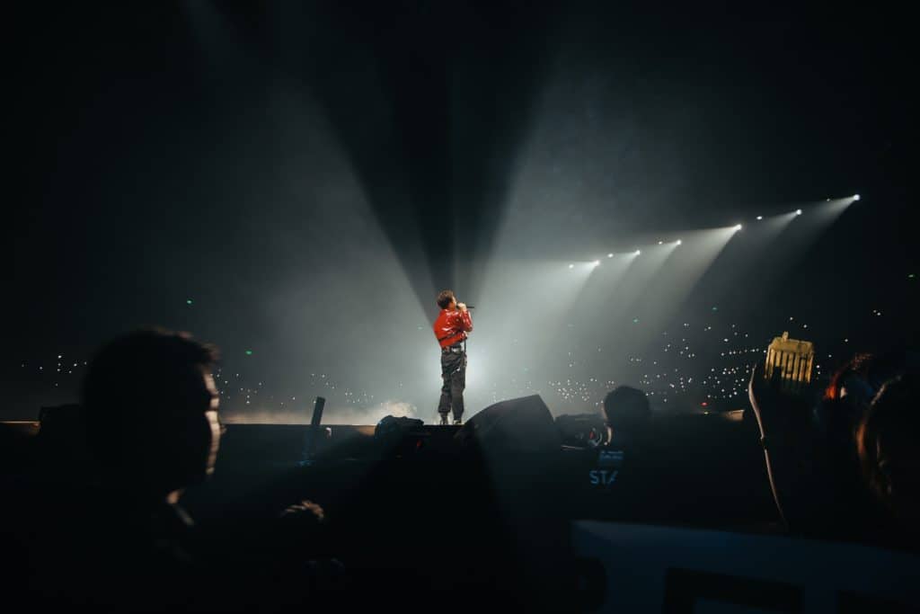 Singer In The Spotlight